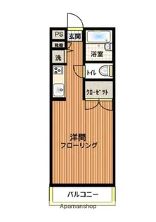 デルコホームズ別府【5階】の間取り