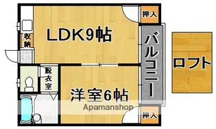 アメニティハウス95【1階】の間取り