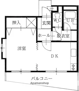 ハイツフォーレスト【2階】の間取り
