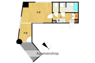 ヴァロンセ薬院【5階】の間取り