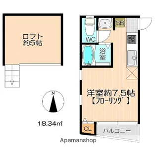 イル・レガーロ西公園Ⅱ【1階】の間取り