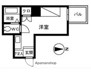 ルエメゾンロワール西公園Ⅱ【5階】の間取り