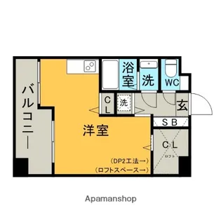 セントラルポート【6階】の間取り