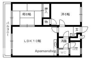 第五泰仙ビル【3階】の間取り