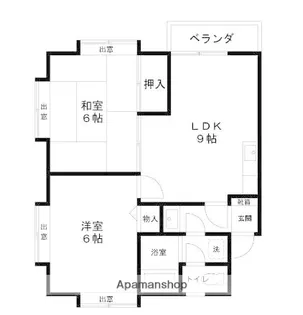 エクセレンテ【2階】の間取り
