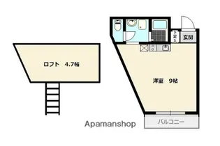 エル・ソル城南【1階】の間取り