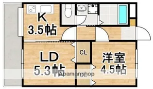 パークサイド城南【2階】の間取り