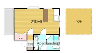 リバティハイツ神松寺【1階】の間取り
