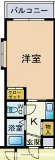 1Kの間取り画像