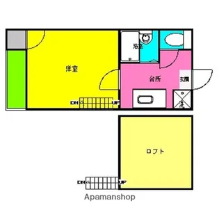 マリーコーポⅠ【2階】の間取り