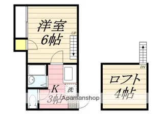 マリーコーポⅠ【1階】の間取り