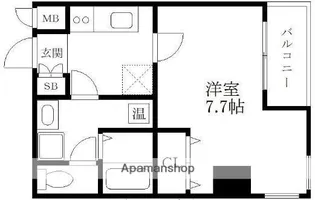 セルクル北方【2階】の間取り