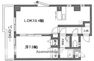 グレイズサイド【3階】の間取り