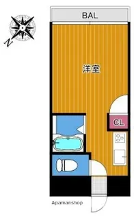 フラワーハイツ東那珂【1階】の間取り