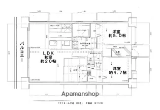 ファミール平尾【2階】の間取り