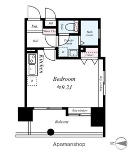 アクタス薬院大通り【9階】の間取り