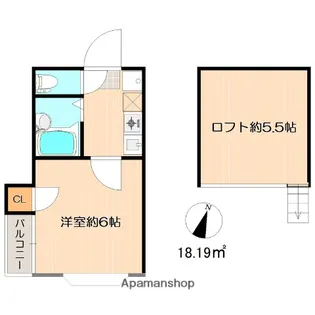 プルミエールⅡ【1階】の間取り