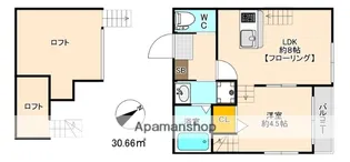 ボアビアージュ【2階】の間取り