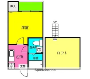 アンフィニ【2階】の間取り