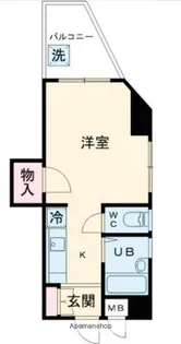 モンレーヴ別府【2階】の間取り