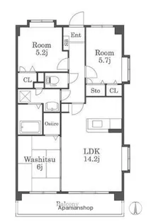 トニーコート【3階】の間取り