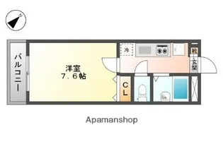 いにしえ今宿駅前【2階】の間取り