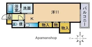 パールマンション【3階】の間取り