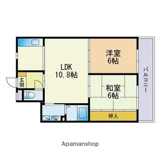 パールマンション【3階】の間取り