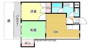 ベイサイド小戸【4階】の間取り