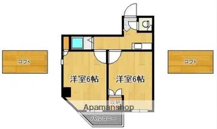 ヴィンテージ【4階】の間取り