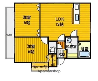 アートラフィーネ【2階】の間取り
