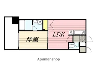 1LDKの間取り画像