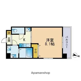 サンガーデン昭代【2階】の間取り
