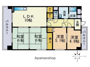 マルベリーHOUSE【2階】の間取り