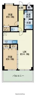 ベラビスタ【6階】の間取り