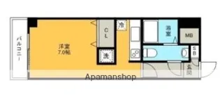 エステートモア日赤アベニュー【1階】の間取り