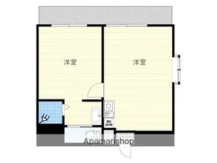 グランパーク西公園【1階】の間取り