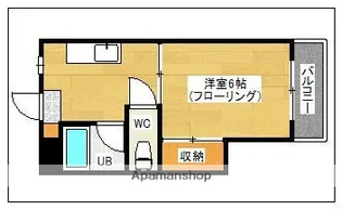 コーポ山下【2階】の間取り