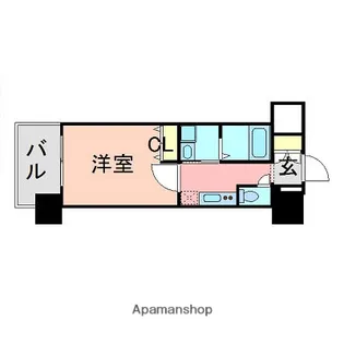 アレクサス ラ・ストラーダ【3階】の間取り