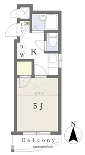 エルベ城西Ⅴ【3階】の間取り