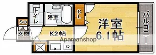 ライオンズマンション天神西【1階】の間取り