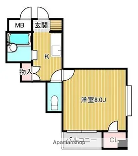 大手門川崎ビル【4階】の間取り