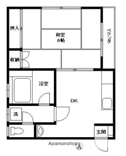 麻生ビル【3階】の間取り