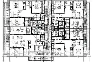 ロイヤルガーデン博多ANEX【1階】の間取り