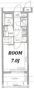 サヴォイグランデウォーターサイド【13階】の間取り
