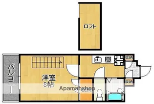 ケイハウス21【3階】の間取り