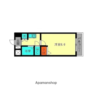 エスポワールM【2階】の間取り