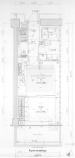 ザ・パークハウス福岡タワーズWEST【11階】の間取り