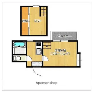 メゾン・ビスタ【1階】の間取り