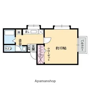 グランシャリオ【1階】の間取り